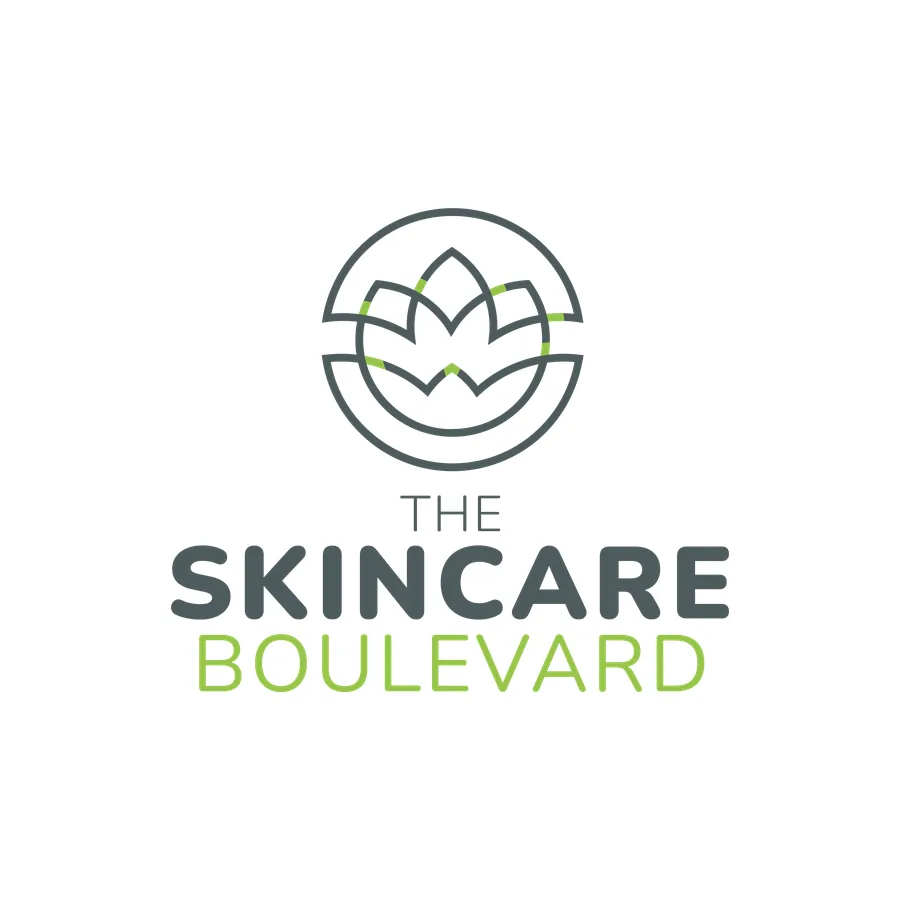 The Skincare Boulevard lotus logo
