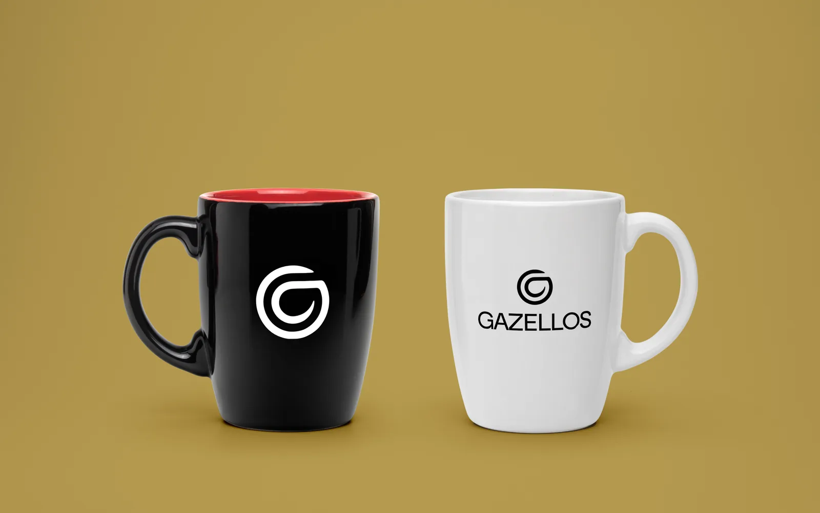 Gazellos branded mugs