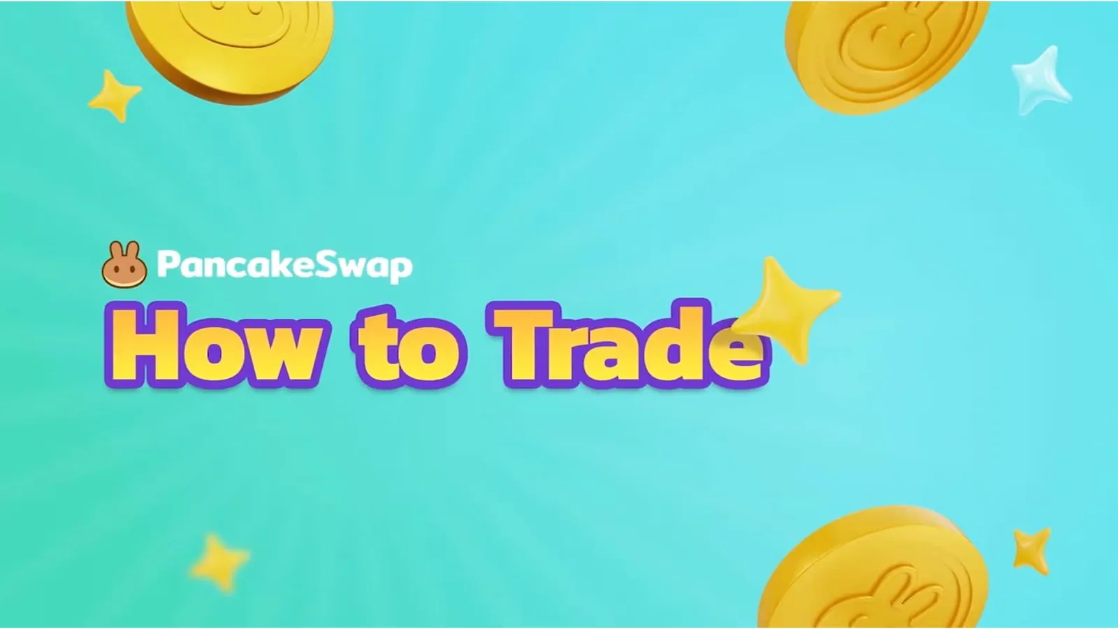 PancakeSwap How to Trade title frame